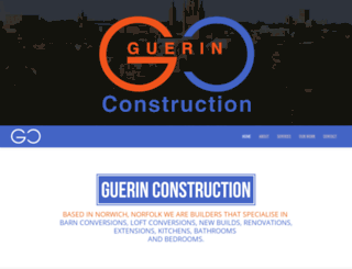 guerinconstruction.co.uk screenshot