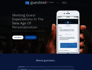 guestext.com screenshot