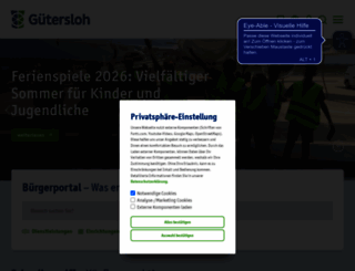 guetersloh.de screenshot