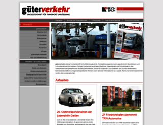 gueterverkehr-online.de screenshot