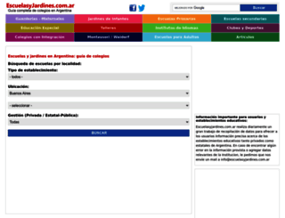 guia-capital-federal.escuelasyjardines.com.ar screenshot