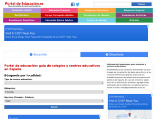 guia-madrid.portaldeeducacion.es screenshot