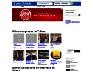 guia-tolima.guiacolombia.com.co screenshot