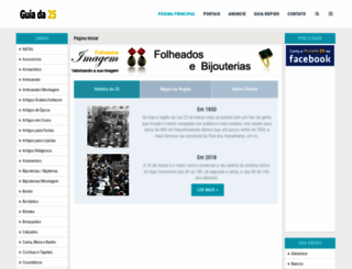 guiada25.com.br screenshot