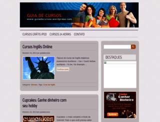 guiadecursos.wordpress.com screenshot