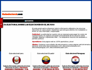 guiaelectoral.com screenshot
