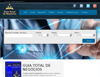 guiaglobaldenegocios.com.br screenshot