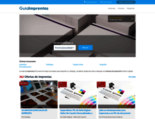 guiaimprentas.com screenshot