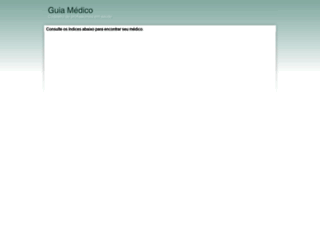 guiareunimedicos.med.br screenshot