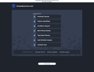 guiasdecocina.com screenshot