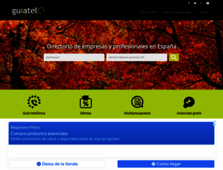 guiatel.es screenshot