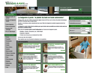 guide-baignoire-a-porte.com screenshot