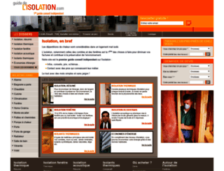 guide-de-l-isolation.com screenshot
