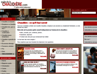 guide-de-la-chaudiere.com screenshot