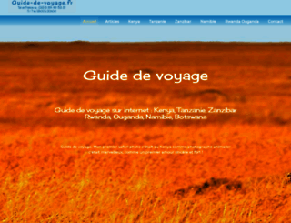 guide-de-voyage.fr screenshot