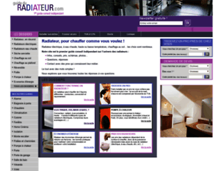 guide-du-radiateur.com screenshot