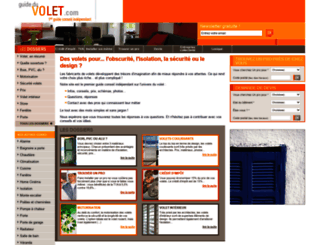 guide-du-volet.com screenshot