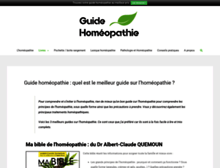 guide-homeopathie.net screenshot