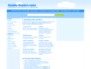 guide-senior.com screenshot