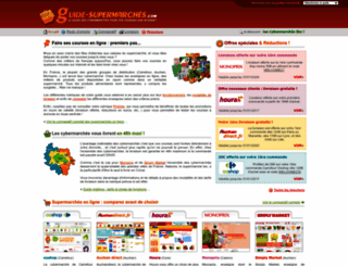 guide-supermarches.com screenshot