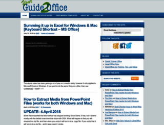 guide2office.com screenshot