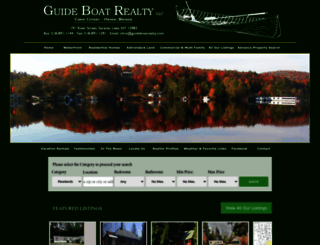guideboatrealty.com screenshot