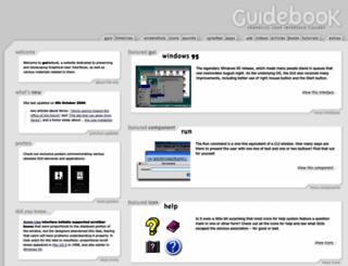 guidebookgallery.org screenshot
