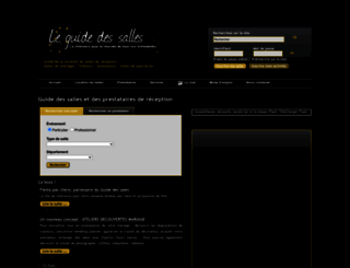 guidedessalles.com screenshot