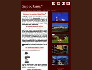 guidedtours.at screenshot