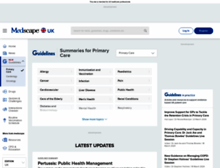guidelinesinpractice.co.uk screenshot