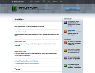 guides.sproutcore.com screenshot