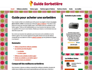 guidesorbetiere.com screenshot