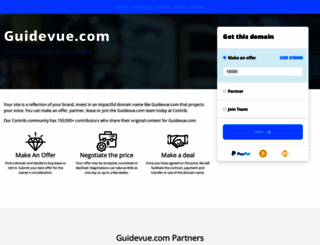guidevue.com screenshot