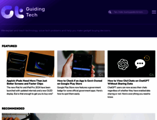 guidingtech.com screenshot