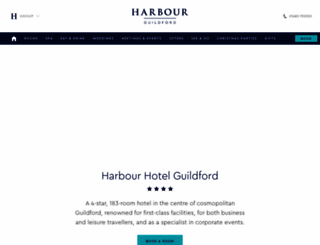 guildford-harbour-hotel.co.uk screenshot