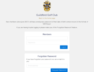 guildford.clubview.co.uk screenshot