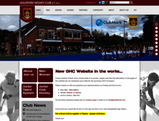 guildfordhc.com screenshot