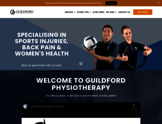 guildfordphysiotherapy.com.au screenshot