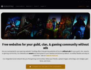 guildtag.com screenshot