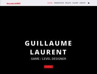 guillaume-laurent.fr screenshot