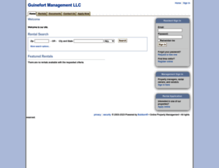 guinefort.managebuilding.com screenshot