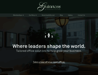 guinnessbusiness.com screenshot