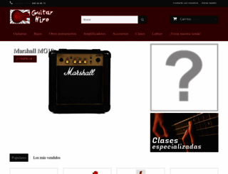 guitar-hiro.com screenshot