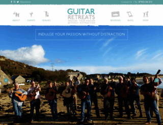 guitar-retreats.co.uk screenshot
