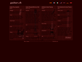 guitar.ch screenshot