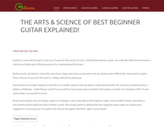 guitarable.com screenshot