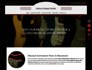 guitarandbanjostudio.com screenshot