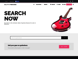 guitarboss.com.au screenshot