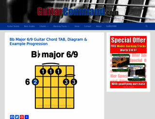 guitarcommand.com screenshot