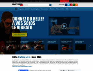 guitare-live.com screenshot